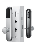 Stainless Steel Smart Door Lock With Bluetooth, Fingerprint & Pin Locks Function for All Mortise